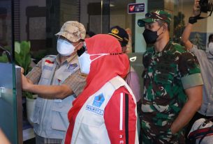 Cegah Klaster Baru Covid 19, Dandim 0410/KBL Bersama Forkopimda dan Tim Yustisi Lakukan Patroli