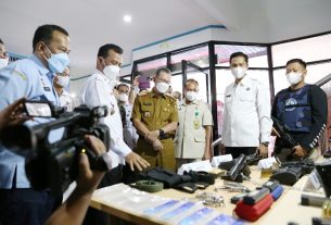 Deklarasi Pembangunan Zona Integritas Bebas Korupsi di BNN Lampung, Gubernur Arinal Berharap Tingkatkan Perilaku Anti Korupsi di Segala Bidang