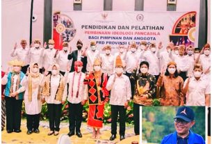 Diklat PIP, Anggota DPRD Lampung Deni Ribowo: Perkuatan Nilai, "Salam Pancasila!"