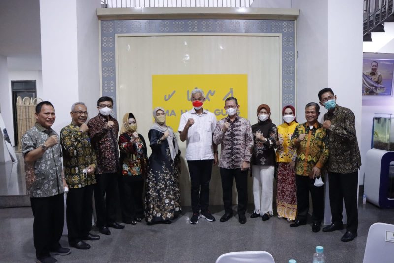 Gubernur Arinal Djunaidi Sambut Kunjungan Ganjar Pranowo di Provinsi Lampung
