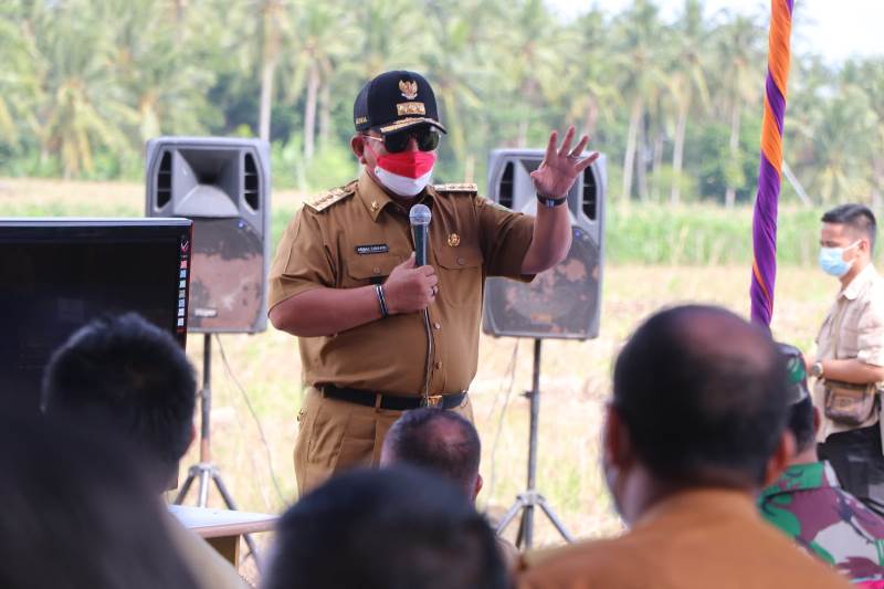 Gubernur Lampung Arinal Djunaidi Tinjau Lahan Pembangunan Kawasan Industri Way Pisang