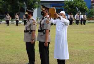 Jabatan Wakapolres Tulang Bawang Resmi Berganti, AKBP Hujra Sampaikan Pesan Ini