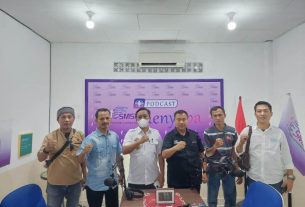 Jalin sinergitas Kadis Kominfotik Lampung Kunjungi Sekretariat SMSI