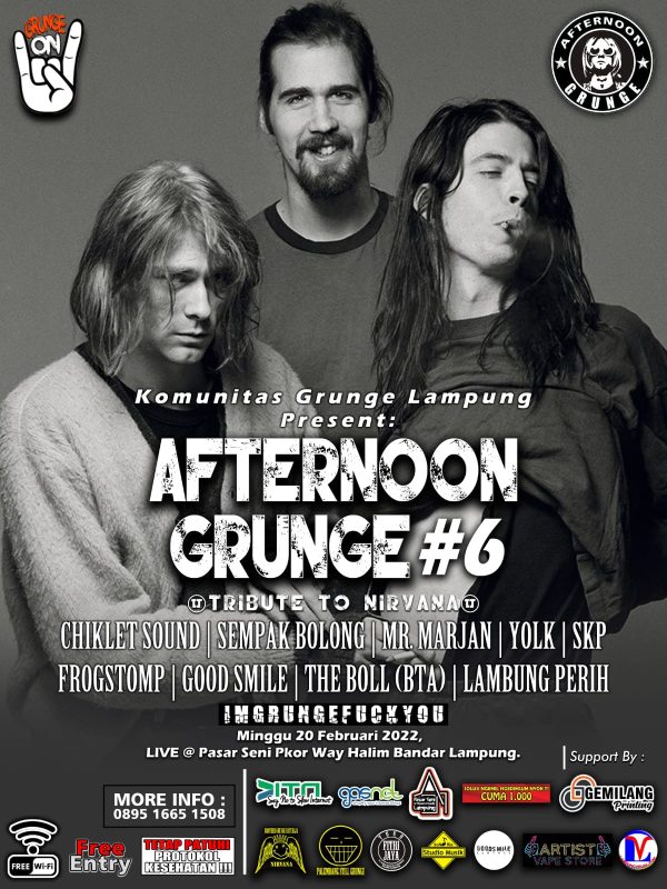 KGL Memanggil "Jadilah Salah Satu Pengisi Afternoon Grunge#6"