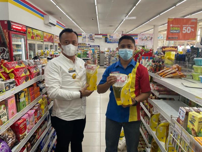 Kadisdag Lampura Pantau harga minyak goreng