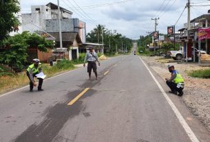 Kecelakaan di Jalan Lintas Rawa Jitu, AKP Suhardo : Satu Orang MD