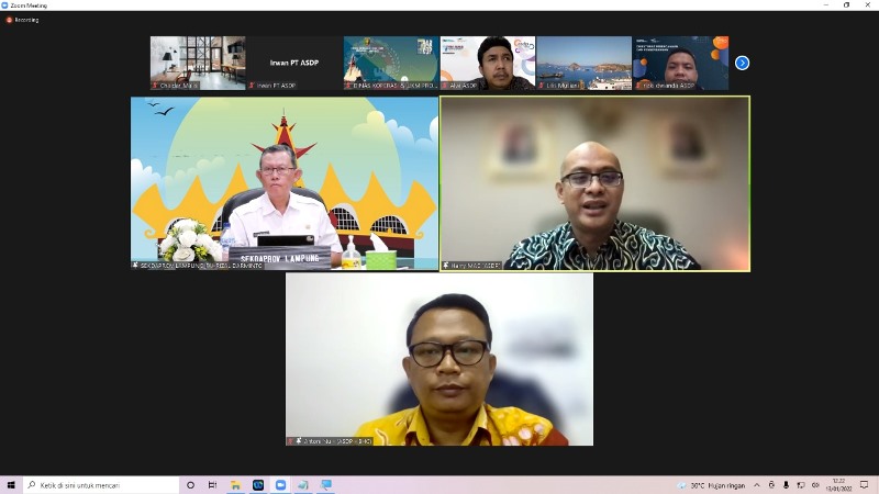 Kelola Kawasan Wisata Terintegrasi Bakauheni, Pemprov Lampung Dan PT ASDP Bentuk Perusahaan Patungan