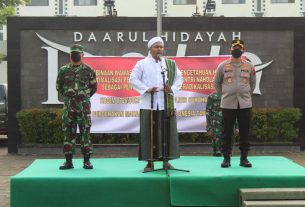Dandim, Kapolres, Kemenag Kab. Skh dan Pergerakan Mahasiswa Islam Indonesia (PMII) Buka Kegiatan Wasbang