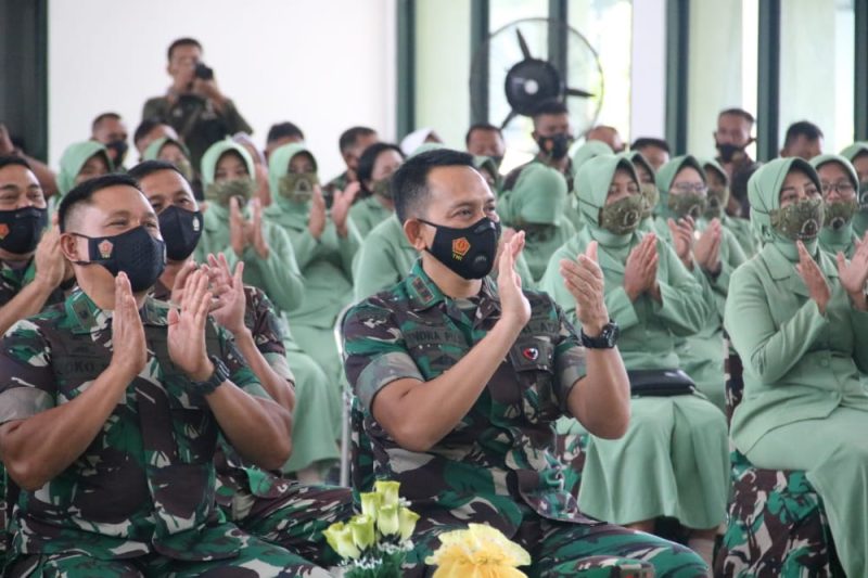 Kodim 0429/Lamtim Terima Kunjungan Kerja Danrem 043/Gatam