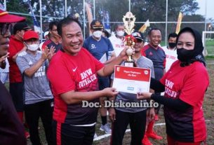 Peresmian Lapangan Futsal BMW sport Center Menggala Di Warnai Keseruan Final Turnamen Futsal