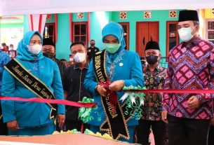 Plt Bupati Beni Apresiasi Peresmian Gedung Taman Baca Bunga Tanjung Pertiwi