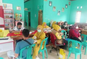 Warga Lembasung Terima Vaksin Covid-19 Tahap Ke dua.