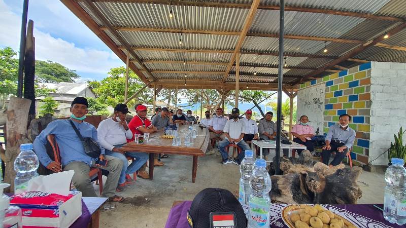 Bersama Kapolres Wakil Bupati Tanggamus Roadshow ke Kecamatan Semaka