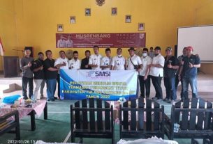 Dukung Program Pemerintah SMSI Tubaba Berbagi Teknik Menulis Berita