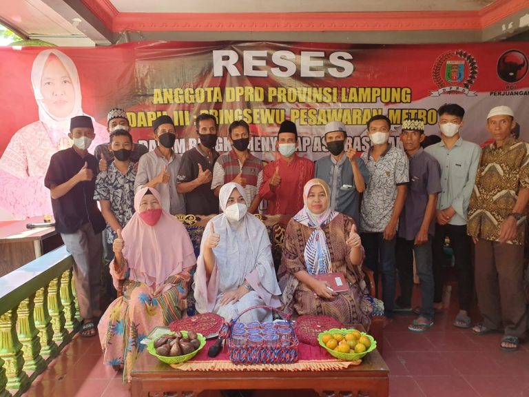 Anggota DPRD Lampung F-PDI Perjuangan Nurhasanah, Tekankan Arti Penting Reses