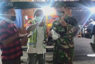 Anggota koramil Jatisrono Gelar Gakplin Protkes Malam Hari, Ini Tujuannya!!!