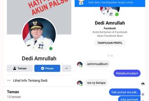 Awass... Ada Akun Palsu Wakil Walikota Bandar Lampung