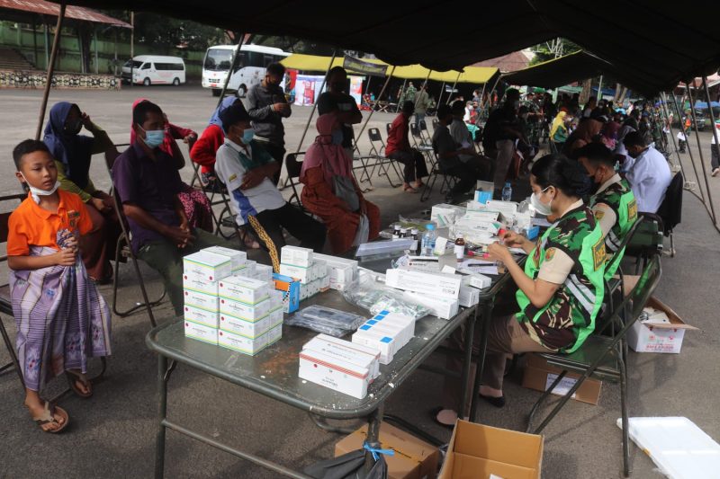 Kodim 0410/KBL Dukung Kegiatan Bhakti Persada Akademi Militer 92 Provinsi Lampung