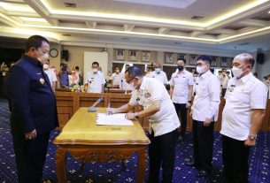 Gubernur Arinal Dorong Kepala OPD Optimalkan Kinerja di Tahun 2022