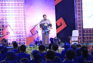 Gubernur Lampung Arinal Djunaidi Hadiri Pelantikan Pengurus DPD Partai Demokrat Lampung Periode 2021-2026