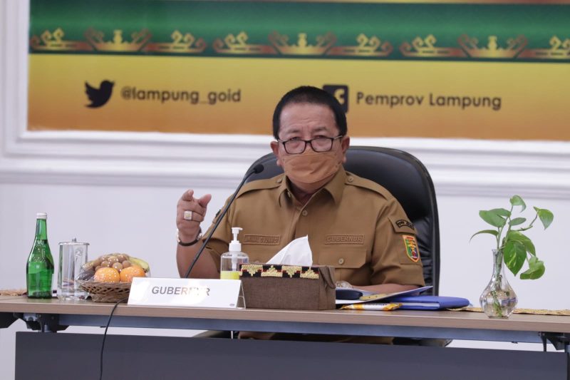 Gubernur Lampung Dorong Kabupaten/Kota Maksimalkan Penggunaan Aplikasi Peduli Lindungi