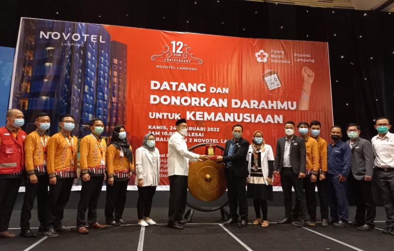 HUT Novhotel baksos Donor Darah