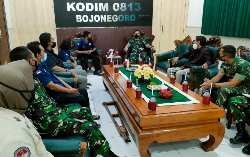 Jalin Sinergitas, Kodim 0813 Terima Audiensi PPDI Bojonegoro