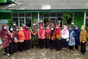Koramil 410-06/Kedaton Kembali Menggelar Serbuan Vaksinasi Covid 19 di Wilayah Binaan