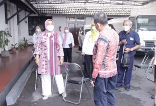 Ketua PMI Provinsi Lampung Tinjau Kegiatan Pemeriksaan Pap Smear