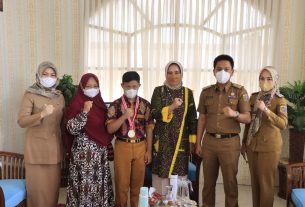 Ketua Umum PERWOSI Provinsi Lampung Terima Audiensi Pengurus SOIna