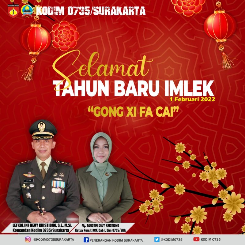 Kodim Surakarta "Gong XI FA CAI"