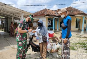 Kodim 0429/Lamtim Akan Berikan Bantuan Kepada 10.000 BTPKLWN