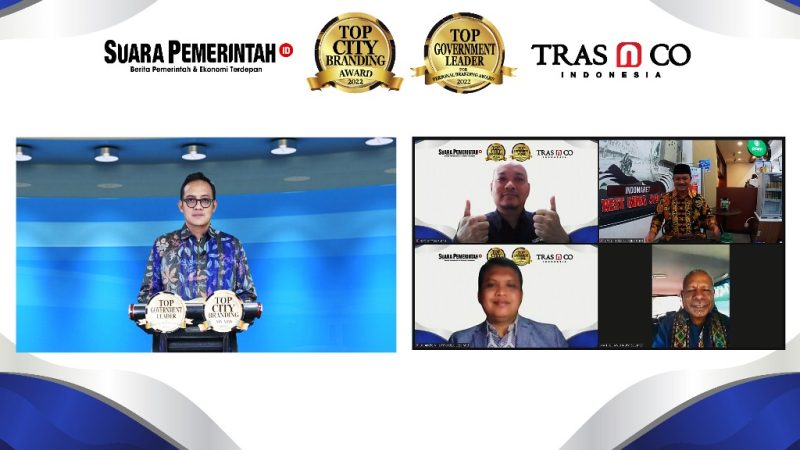 Lima Kepala Daerah Dapatkan Top Government Leader