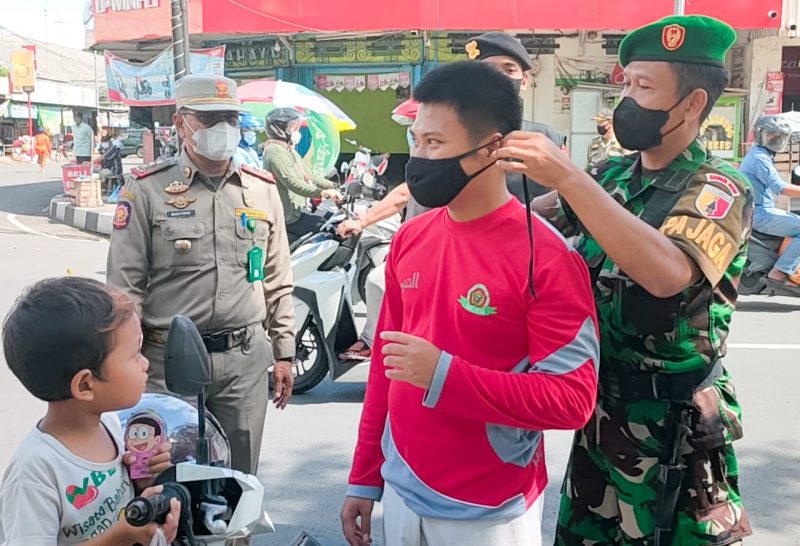 Masifkan Kepatuhan Protokol Kesehatan Tiga Pilar di Bojonegoro Terus Bergerak