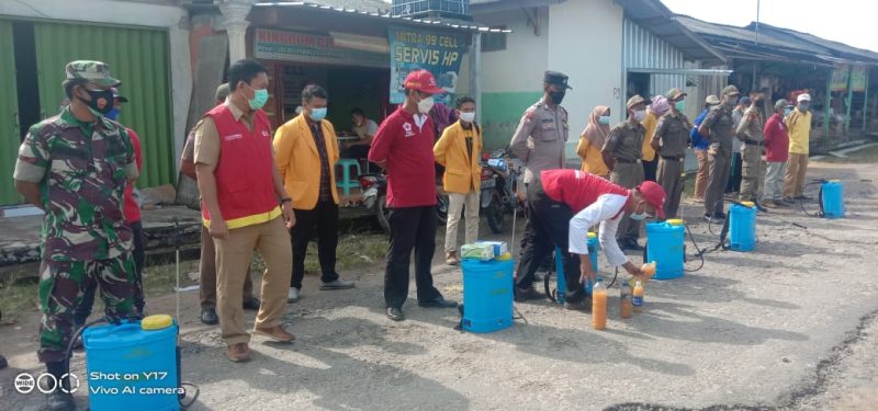 Penyemprotan Ecoenziem Sasar Fasilitas Umum di Lamtim