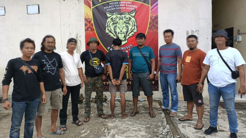 Polisi Tangkap Pelaku Curat Toko Alfamart di Tulang Bawang