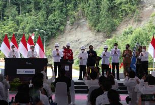 Presiden Jokowi Resmikan PLTA Poso dan PLTA Malea, Sistem Kelistrikan Sulawesi Kian Andal dan Hijau