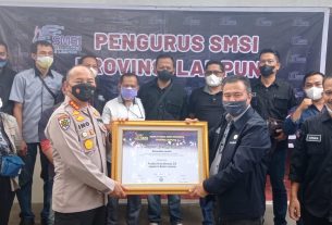 Restorative Justice Pencuri Besi, SMSI Lampung Beri Kapolresta Bandar Lampung - Kapolsek TBU Penghargaan