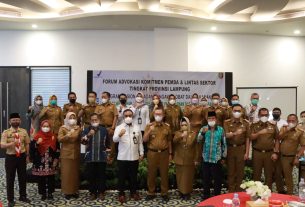 Sekdaprov Lampung Buka Forum Advokasi Komitmen Pemda dan Lintas Sektor Tingkat Provinsi Lampung Program Nasional BPOM