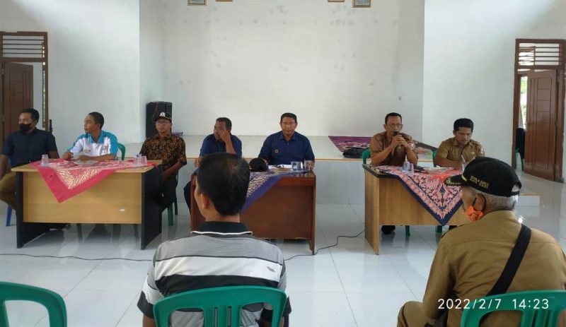 Tiyuh Tirta Makmur Tetapkan 105 Penerima BLT 2022