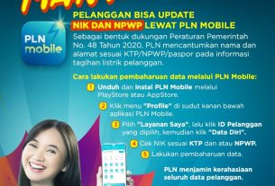 Upgrade Layanan, PLN Mobile Fasilitasi Pelanggan Perbaharui Data NIK dan NPWP