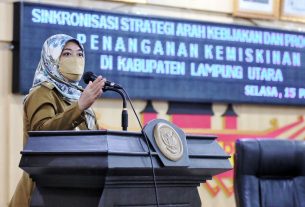 Wagub Lampung Ajak Pemkab Lampung Utara Tangani Kemiskinan