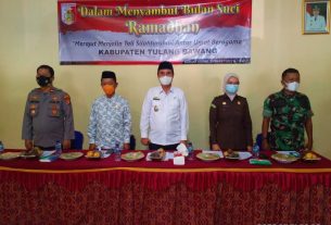 Wakil Bupati Tulang Bawang Hadiri Acara Silaturahmi Antar Umat Beragama di Kampung Banjar Agung