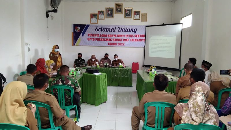 Camat Abung Surakarta Membuka Lokmin Lintas Sektoral