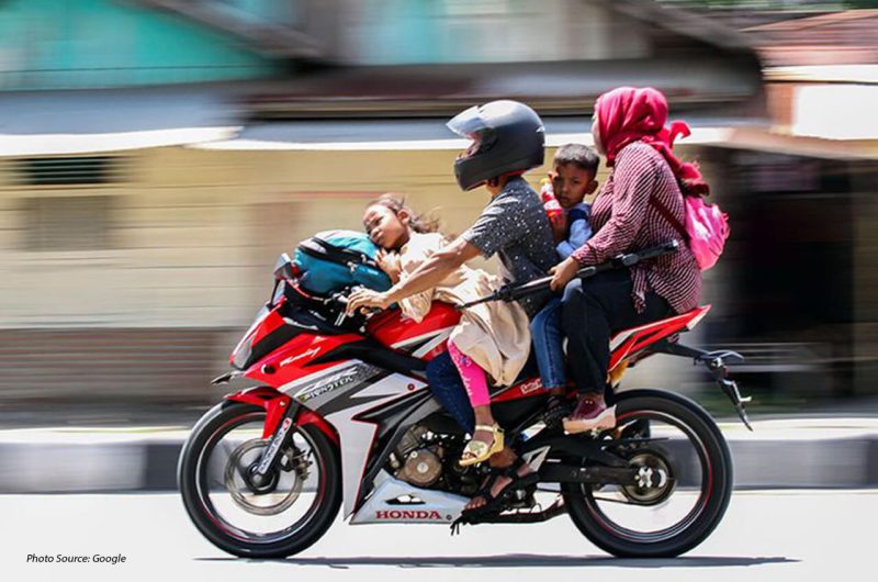 Cara Aman & Nyaman Boncengin Anak di Bawah 5 Tahun