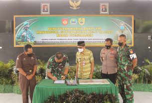 Dandim Sragen Resmi tutup Karbak Wonotolo Gondang