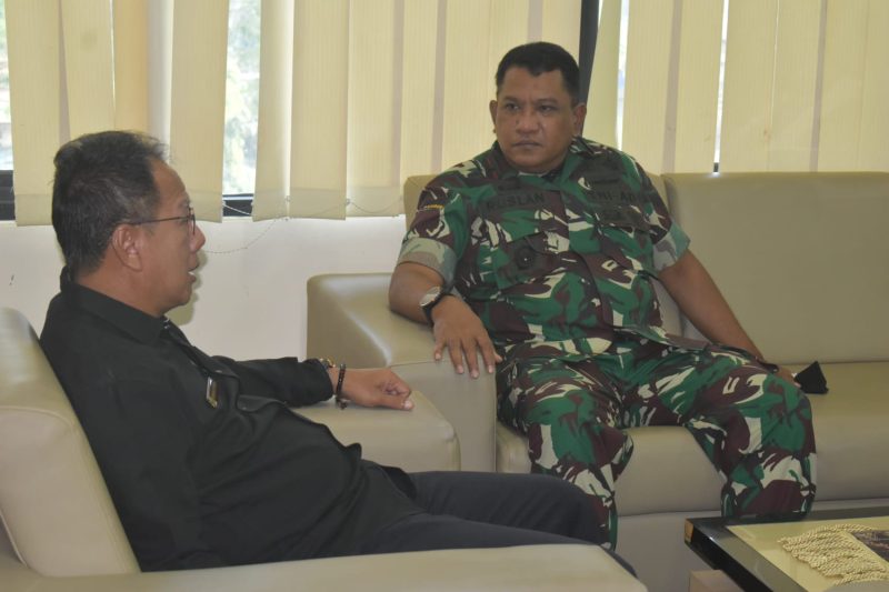 Danrem 043/Gatam ke DPRD Provinsi Bandar Lampung