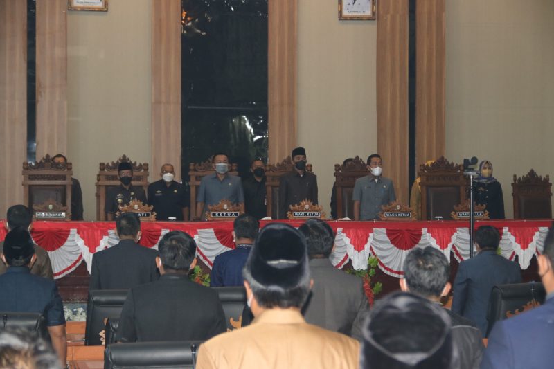 Forkopimda Lamtim Hadiri Rapat Penyampaian LKPJ