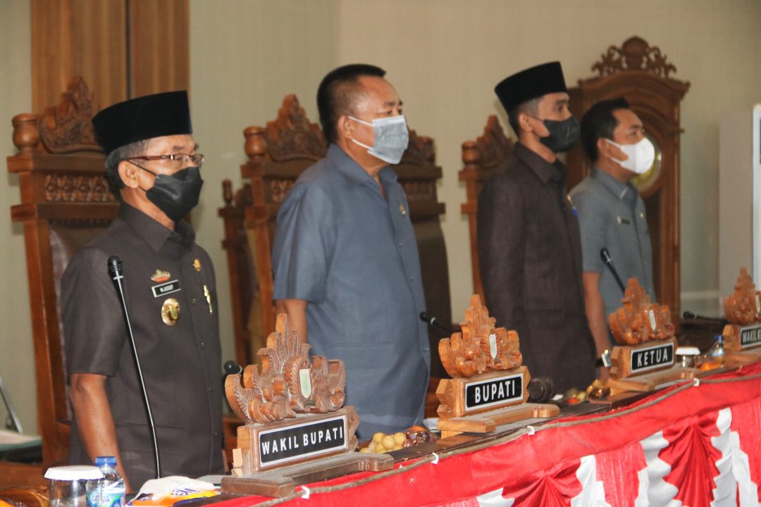 Forkopimda Lamtim Hadiri Rapat Penyampaian LKPJ 