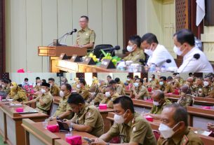 Gubernur Lampung Dorong Kabupaten Gunakan Aplikasi Sistem Pengawasan Keuangan Desa